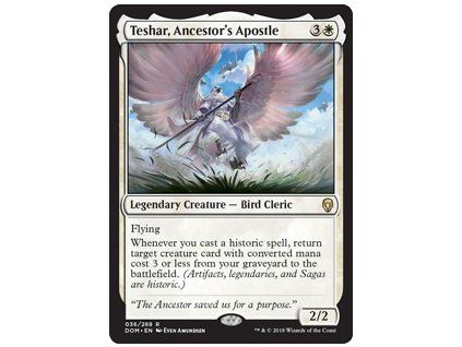 Teshar, Ancestor's Apostle