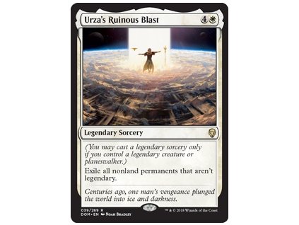 Urza's Ruinous Blast (Foil NE, Stav Near Mint)