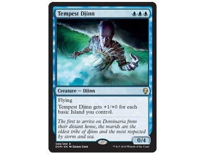 Tempest Djinn (Foil NE, Stav Near Mint)