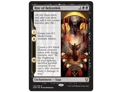 Rite of Belzenlok (Foil ANO, Stav Near Mint)