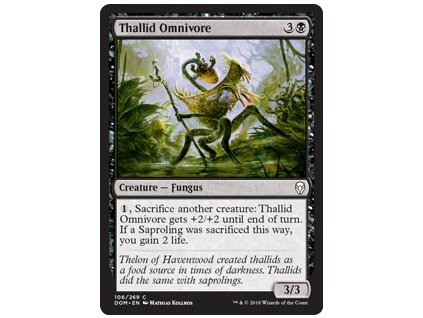 Thallid Omnivore (Foil ANO, Stav Near Mint)