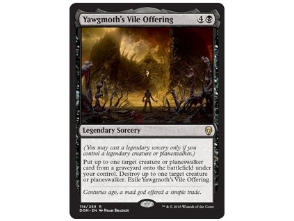 Yawgmoth's Vile Offering (Foil NE, Stav Near Mint)