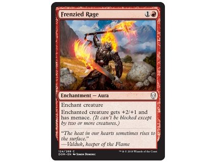 Frenzied Rage (Foil NE, Stav Near Mint)