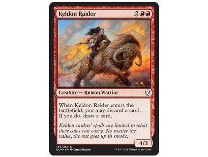 Keldon Raider (Foil NE, Stav Near Mint)
