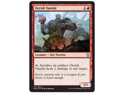 Orcish Vandal (Foil NE, Stav Near Mint)