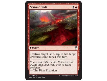 Seismic Shift