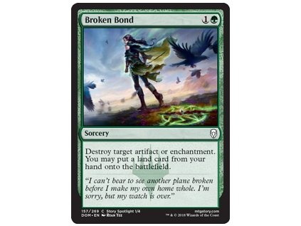 Broken Bond (Foil ANO, Stav Near Mint)