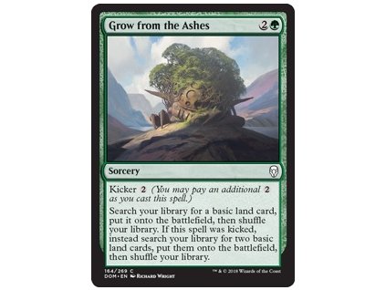 Grow from the Ashes (Foil ANO, Stav Near Mint)