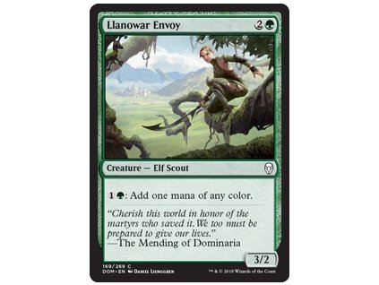 Llanowar Envoy (Foil NE, Stav Near Mint)