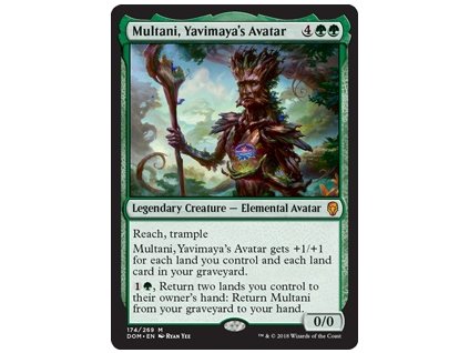 Multani, Yavimaya's Avatar (Foil NE, Stav Near Mint)