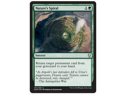 Nature's Spiral (Foil ANO, Stav Near Mint)