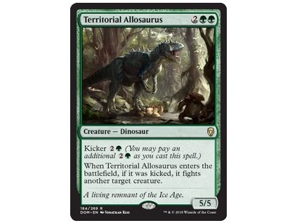 Territorial Allosaurus