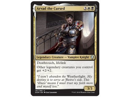 Arvad the Cursed (Foil NE, Stav Near Mint)