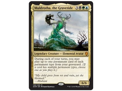 Muldrotha, the Gravetide (Foil NE, Stav Near Mint)