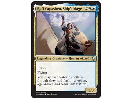 Raff Capashen, Ship's Mage