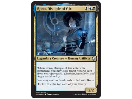 Rona, Disciple of Gix (Foil NE, Stav Near Mint)