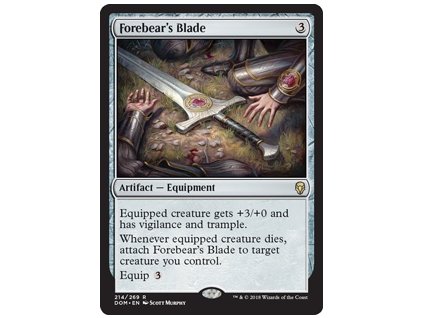 Forebear's Blade (Foil ANO, Stav Near Mint)