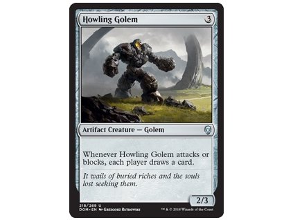 Howling Golem (Foil NE, Stav Near Mint)