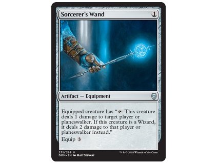 Sorcerer's Wand (Foil ANO, Stav Near Mint)