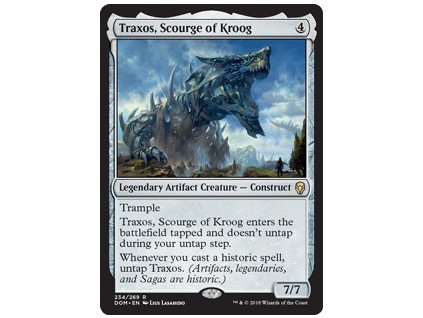 Traxos, Scourge of Kroog (Foil NE, Stav Near Mint)