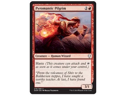Pyromantic Pilgrim (Foil NE, Stav Near Mint)