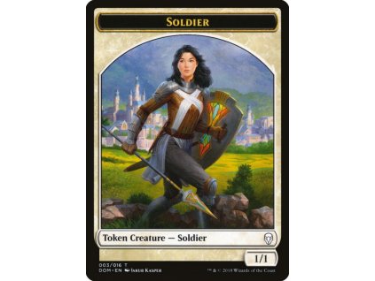 Soldier Token (Foil NE, Stav Near Mint)