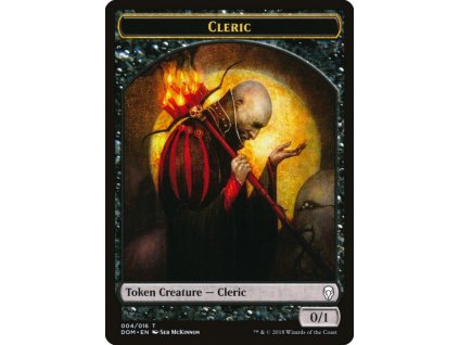 Cleric Token (Foil NE, Stav Near Mint)