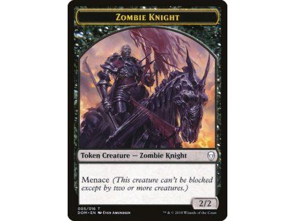 Zombie Knight Token