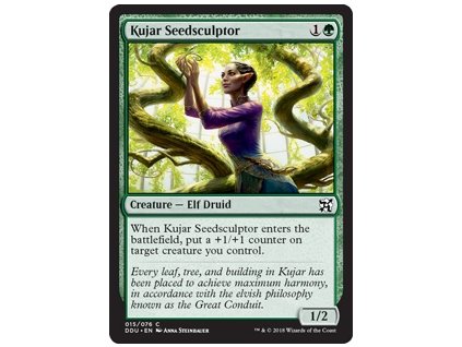 Kujar Seedsculptor (Foil NE, Stav Near Mint)