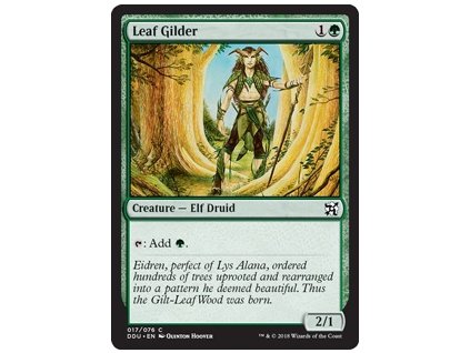 Leaf Gilder (Foil NE, Stav Near Mint)