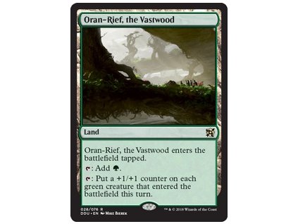 Oran-Rief, the Vastwood (Foil NE, Stav Near Mint)