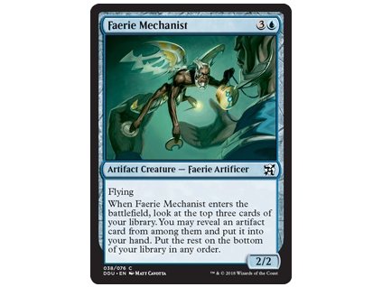 Faerie Mechanist (Foil NE, Stav Near Mint)