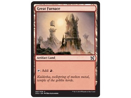 Great Furnace (Foil NE, Stav Near Mint)