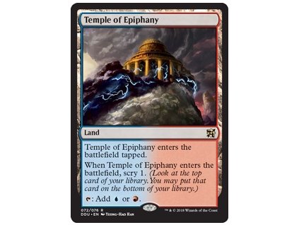 Temple of Epiphany (Foil NE, Stav Near Mint)