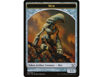 Myr Token (Foil NE, Stav Near Mint)