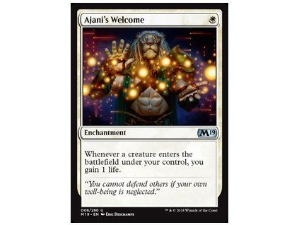 Ajani's Welcome
