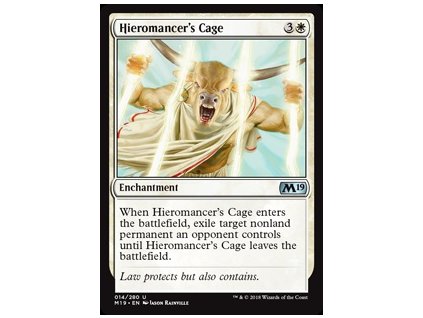 Hieromancer's Cage (Foil NE, Stav Near Mint)