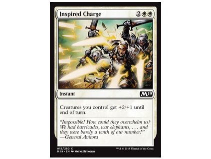 Inspired Charge (Foil ANO, Stav Near Mint)