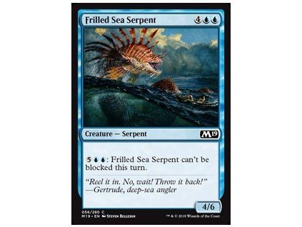 Frilled Sea Serpent