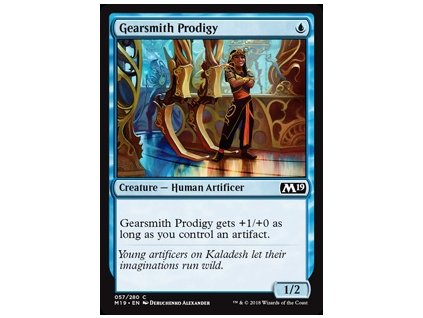 Gearsmith Prodigy (Foil NE, Stav Near Mint)