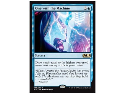One with the Machine (Foil ANO, Stav Near Mint)