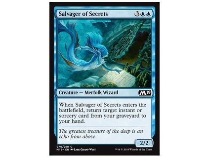 Salvager of Secrets (Foil ANO, Stav Near Mint)