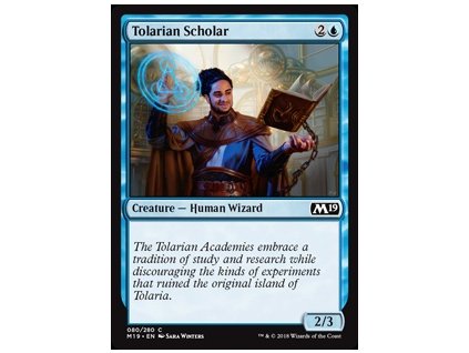 Tolarian Scholar (Foil NE, Stav Near Mint)