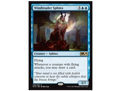 Windreader Sphinx (Foil ANO, Stav Near Mint)