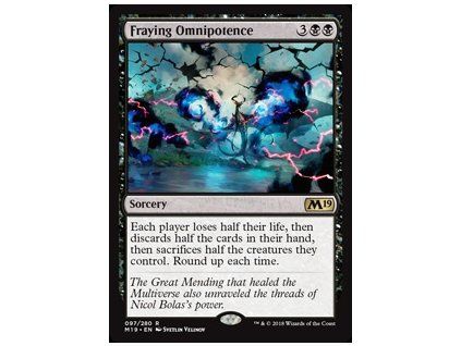 Fraying Omnipotence