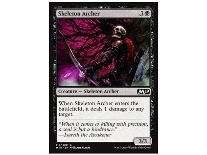 Skeleton Archer (Foil NE, Stav Near Mint)