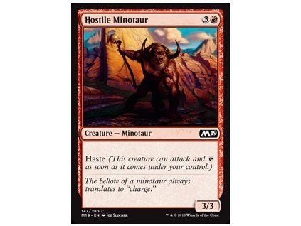 Hostile Minotaur