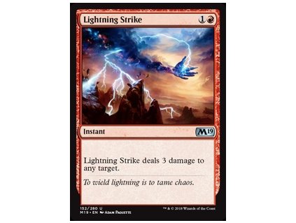 Lightning Strike (Foil NE, Stav Near Mint)