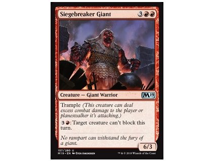 Siegebreaker Giant (Foil NE, Stav Near Mint)