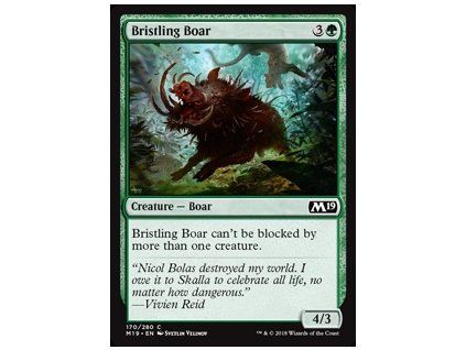 Bristling Boar
